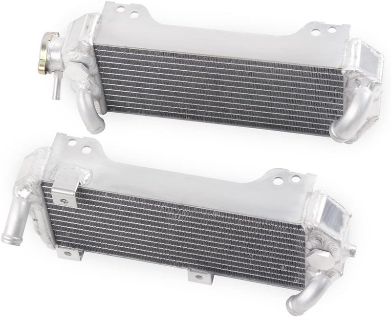 ZAP Performance ZAP Full Aluminum Radiator Compatible with 2005 06 07 08 09 10 11 12 13 14 15 2016 SUZUKI DRZ400S / DRZ400SM - Image 2